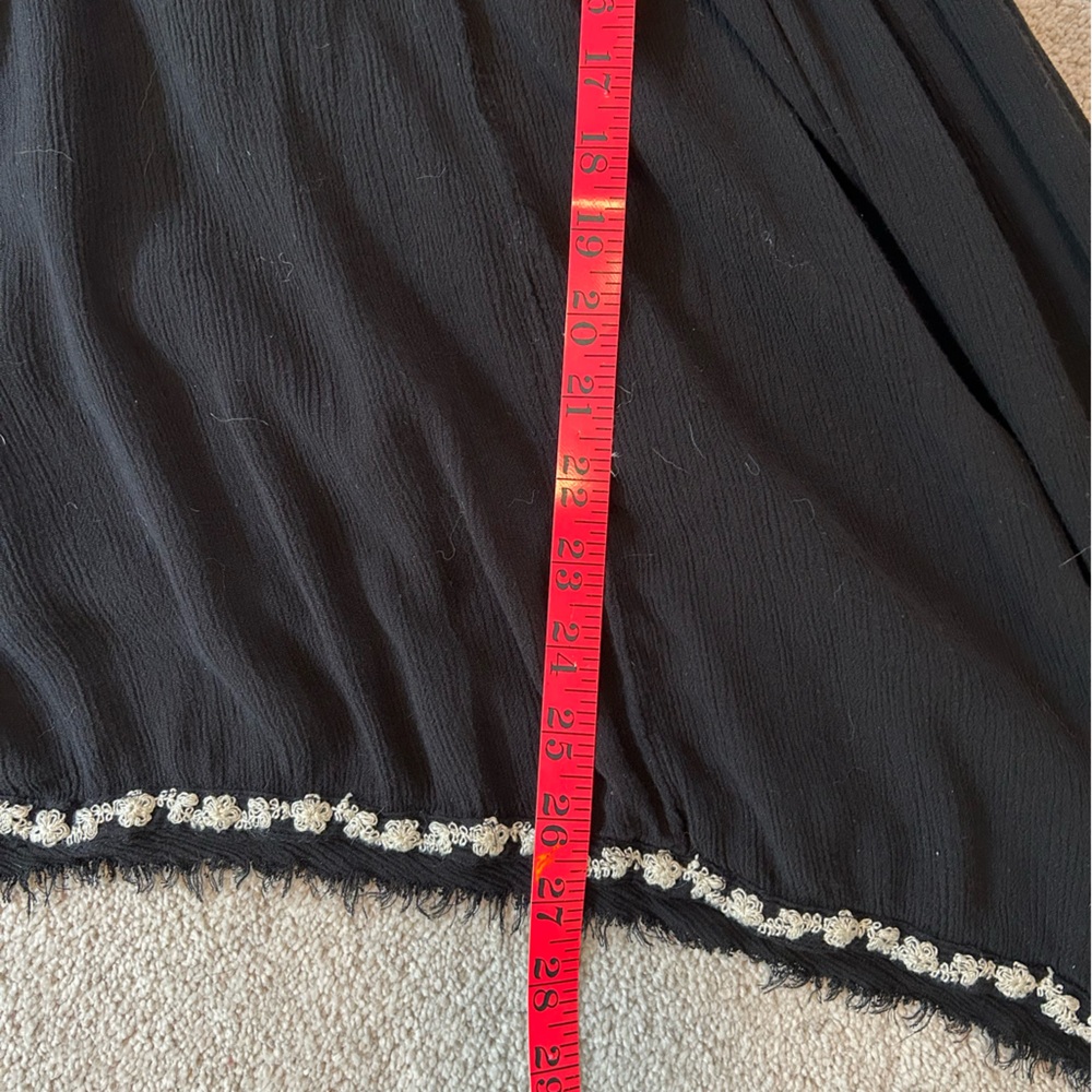 Free People Black Tunic with White Accents - Picture 10 of 10